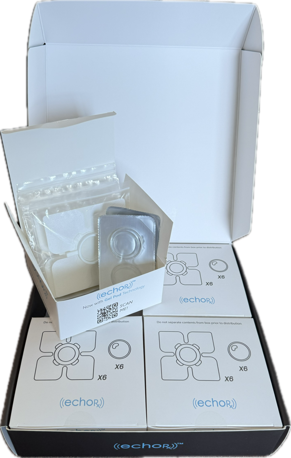 echoRx Dressings with GEL POD TECHNOLOGY